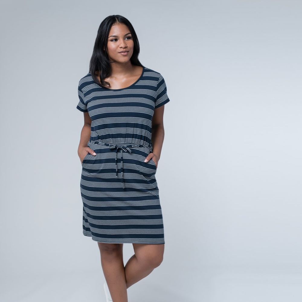 Pact organic cotton pocket dress
